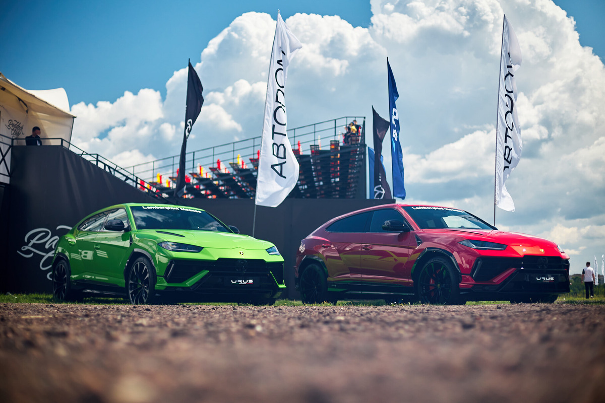 ГК АВТОДОМ представила на фестивале суперкаров Unlim Fest эксклюзивные  автомобили Lamborghini